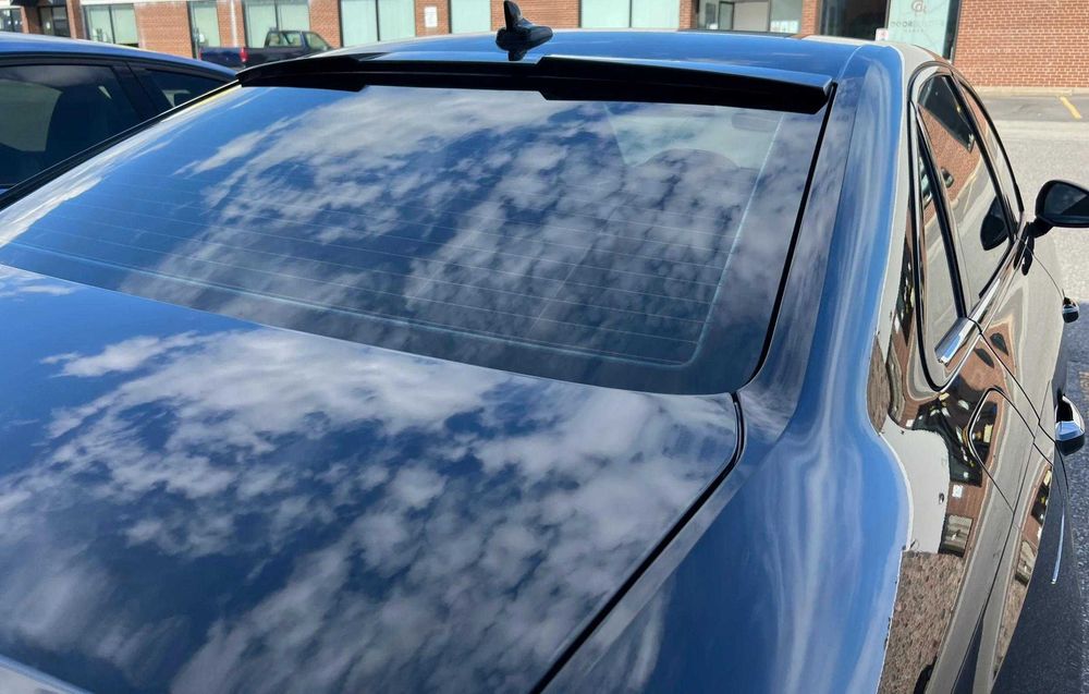 Eleron Luneta M4 Lip Spoiler Geam AUDI A4 B9 [2017-2022] RS V style
