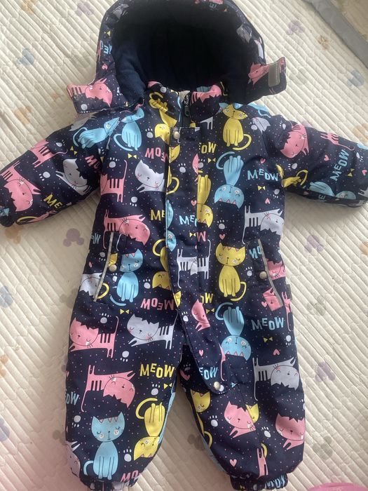 Детский зимний комбинезон