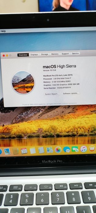 Лаптоп Apple MacBook Pro 2012