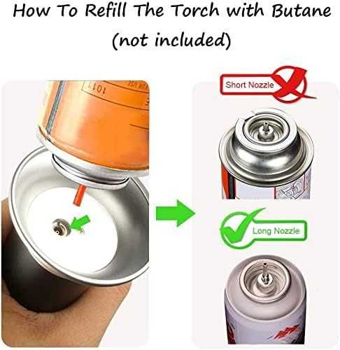 Tencoz  домашна кухненска горелка с регулируем пламък и заключване