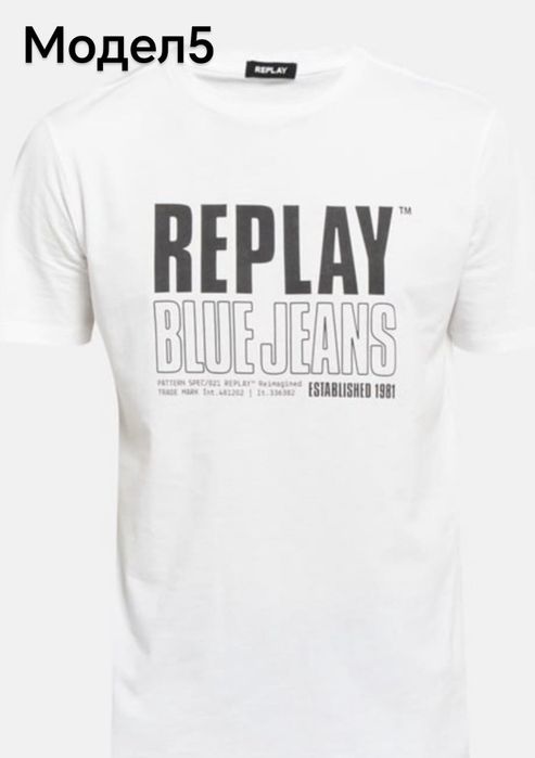 Оригинални мъжки тениски" REPLAY"