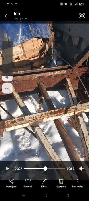 Faiton cu butuci de tractor