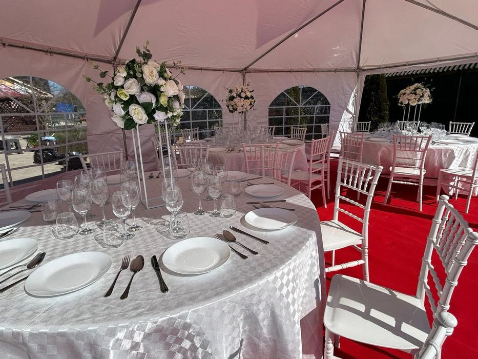 Corturi de închiriat/ veselă/ aranjamente
