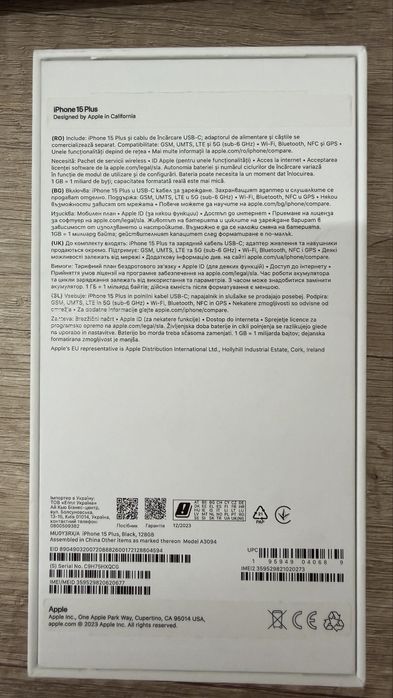 Iphone 15 Plus - 128 GB