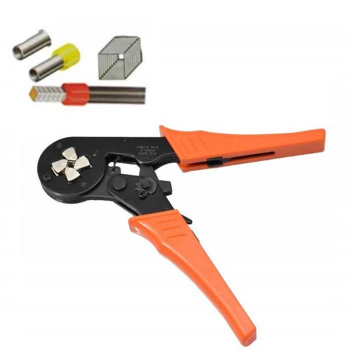 Cleste Sertizat Pin Terminal 5-12AWG Cleste Sertizare Papuc 4mm-16mm