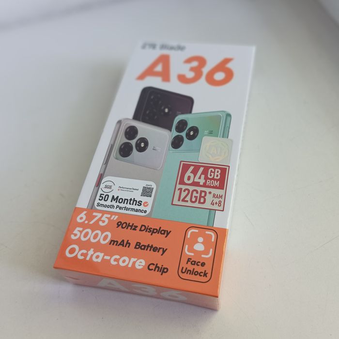 ZTE Blade A36 4/64 black