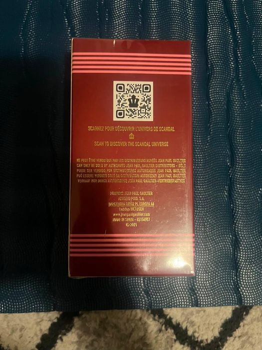 Parfum scandal Jean Paul goultier