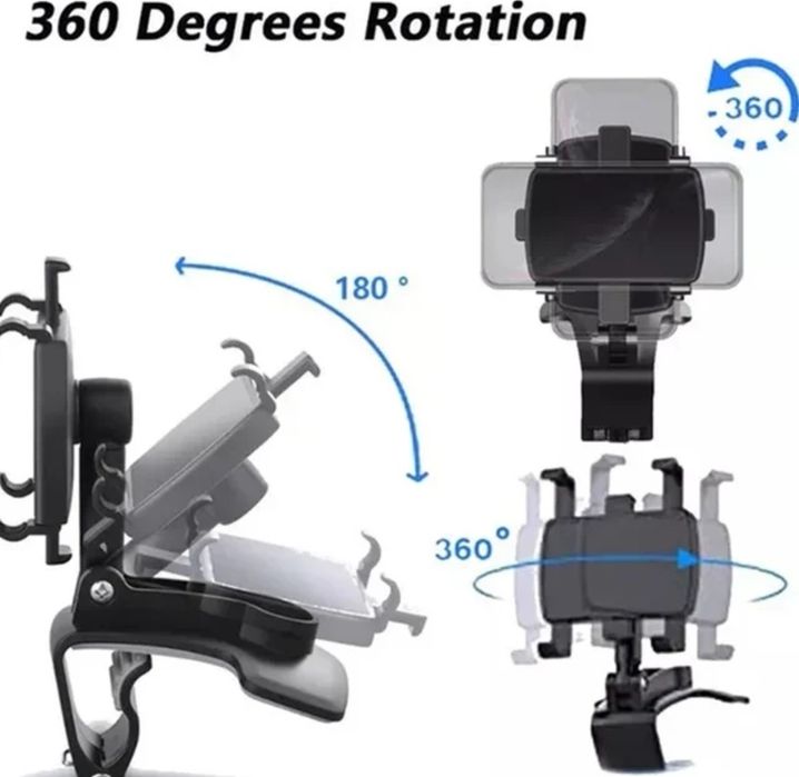 Качествена стойка за телефон-универсална 2 броя.  (поставка) за кола