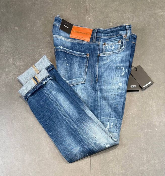 Най-високо качество мъжки дънки Dsquared2