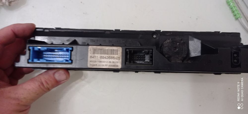 БМВ е60. Климатконтроль.