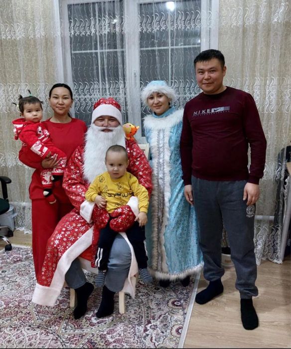 Костюм Деда Мороза / Аяз ата киімі