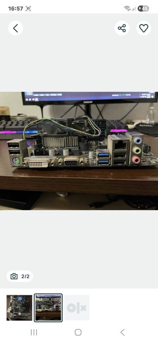 Kitt placa baza+ procesor i5 4590+ 16 gb ram ddr3