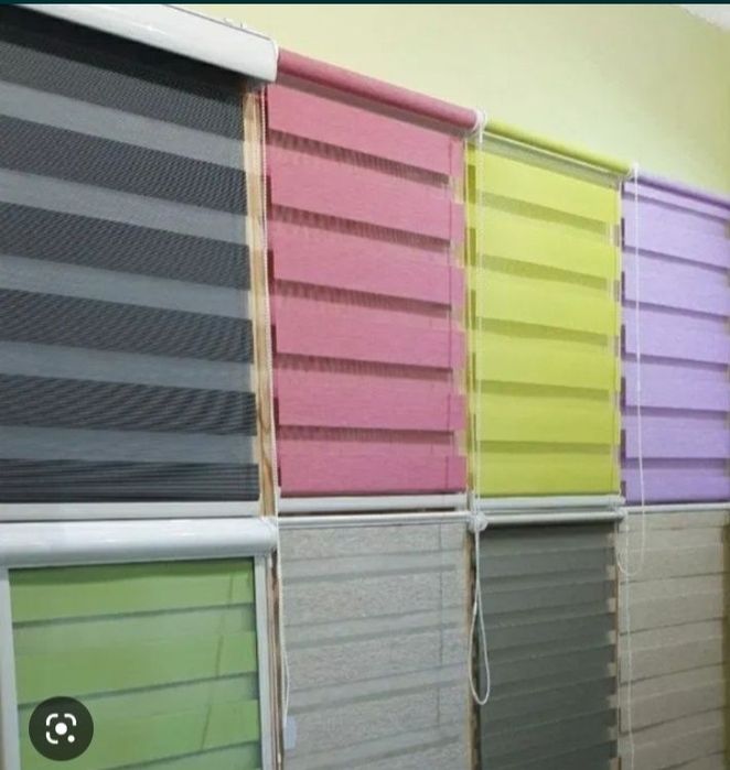 Жалюзи/День-ночь/Ролл-шторы/Горизонтальные/Вертикальные