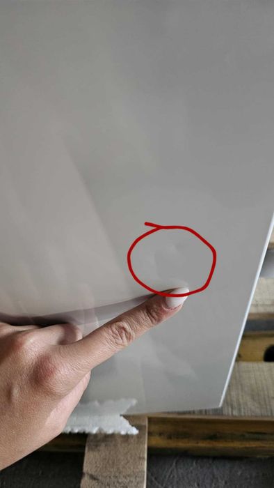 Хладилник с фризер Muhler SC180WE, Транспортен дефект