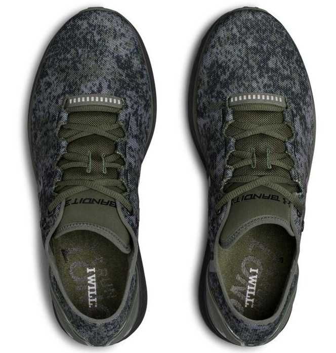 Under Armour Charged Bandit 3 Digi, мъжки маратонки милитари стил, 46, оригинал от Англия