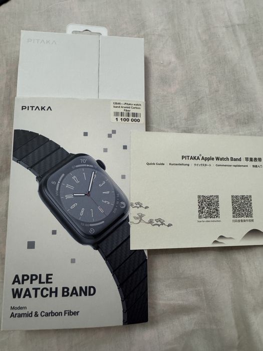 Ремешок PITAKA для apple watch Carbon&Aramid