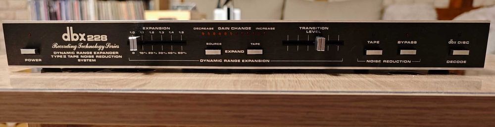 DBX 228 Dynamic Range Expander/Tape Noise Reduction System