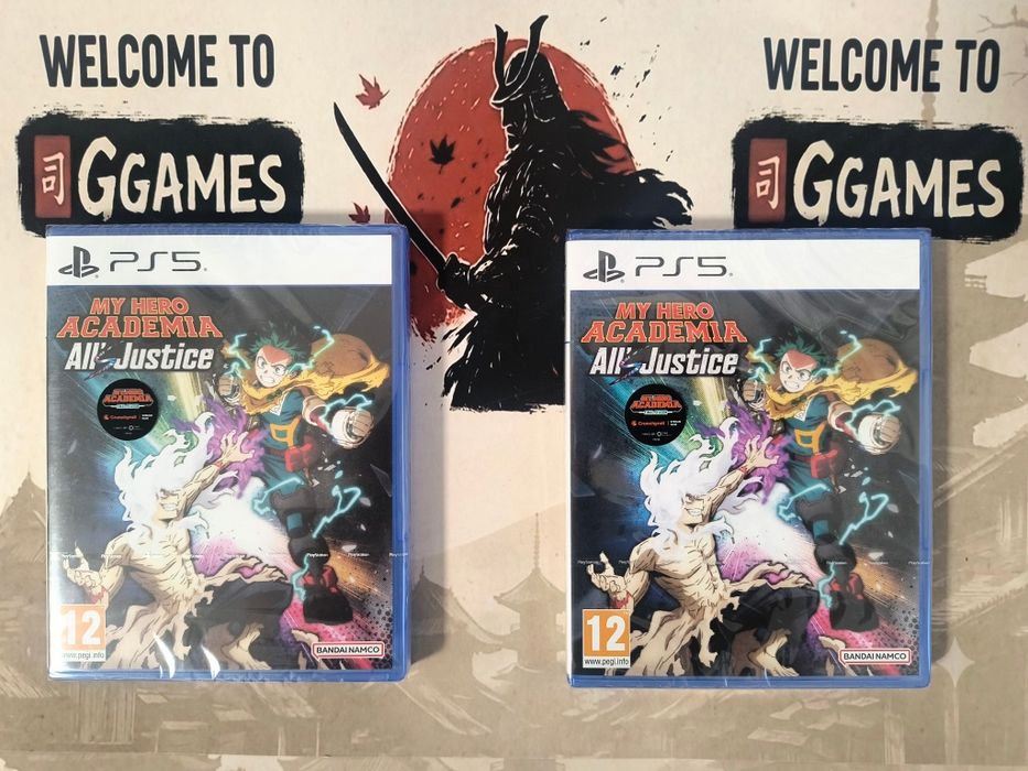 My hero Academia All's Justice PS5