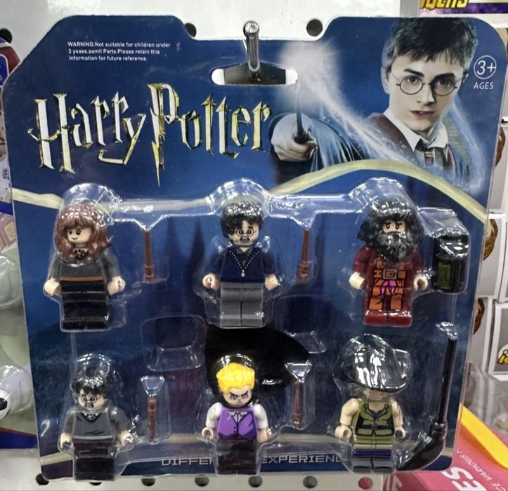 Комплект 6 фигурки Хари Потър, Harry Potter фигурки за конструктор