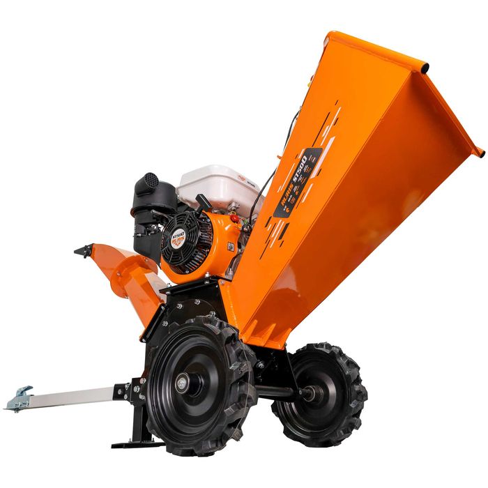 Tocător de crengi și resturi vegetale RURIS ST500 15 CP, benzina
