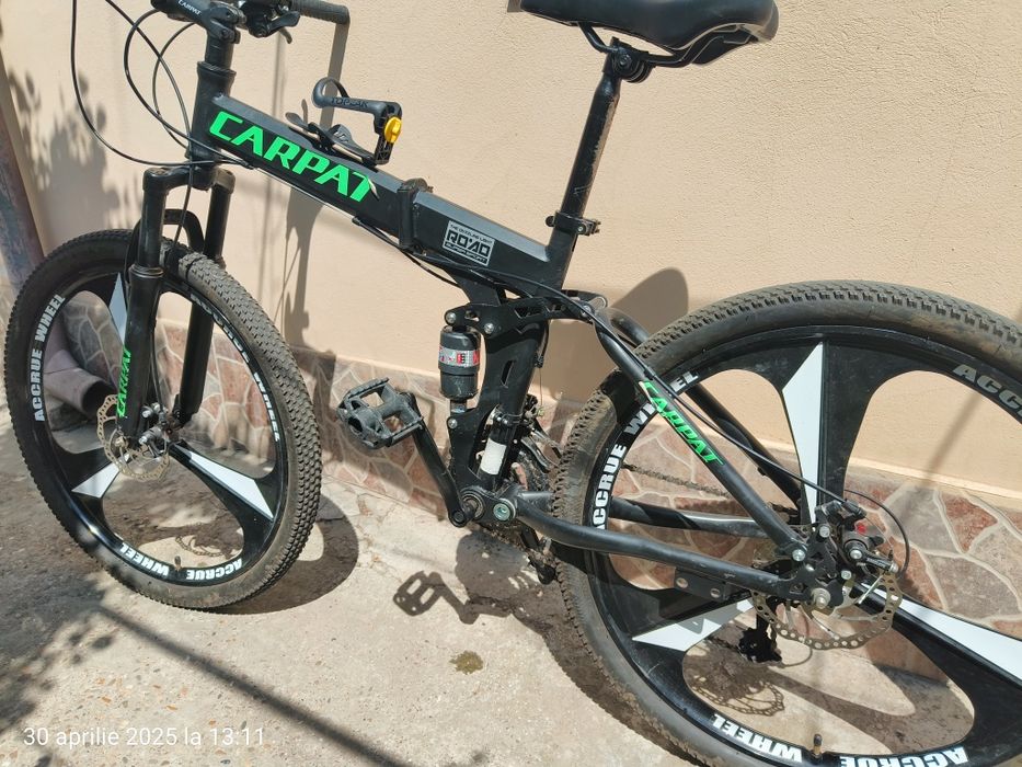 Vând bicicletă pliabila Carpat roți 26 inch