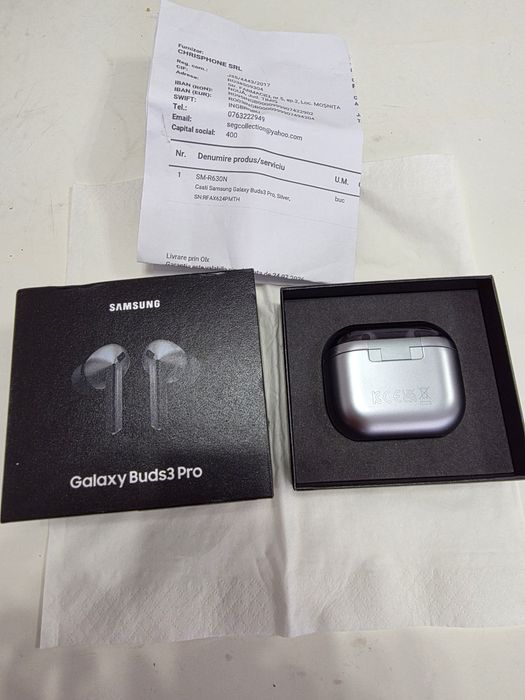 Vand casti Samsung Galaxy Buds 3 pro, ca noi