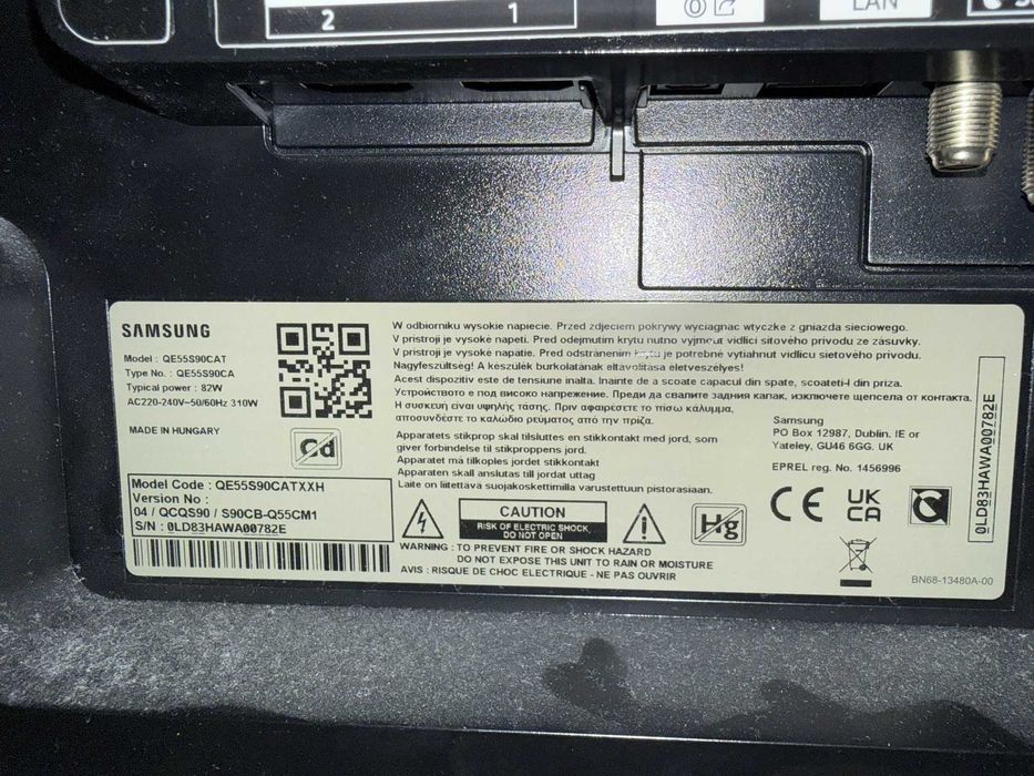 Samsung 55S90C OLED 55" QD-OLED 4K 144Hz HDMI 2.1