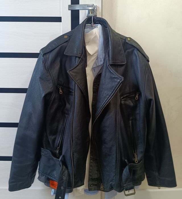 Кожанный куртка мужской.