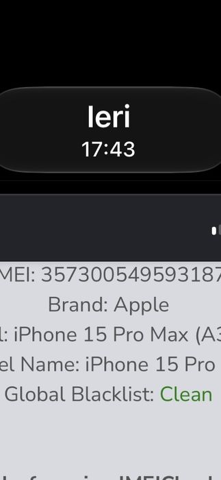 Iphone 15 Pro Max stare excelenta