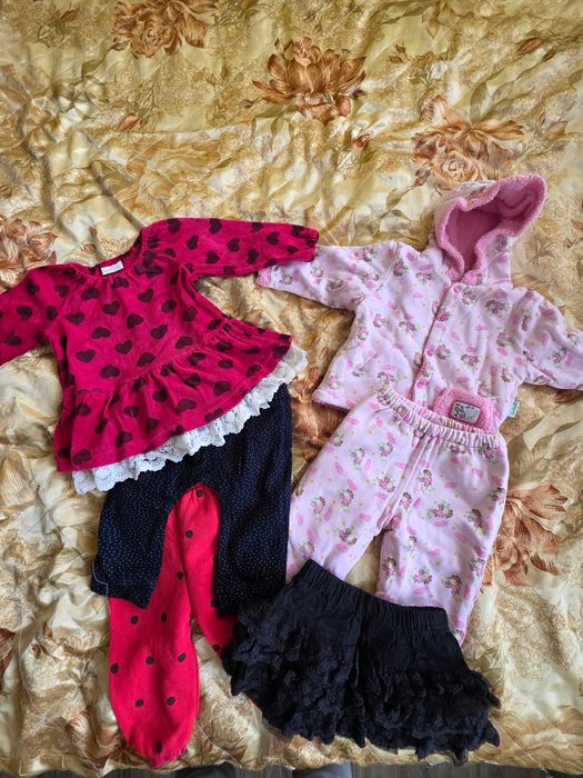 Дрешки за момиче 6-9 месеца