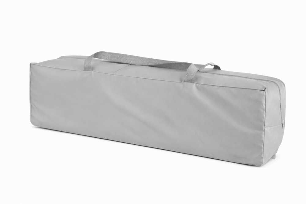 Patut pliabil pentru copii Nichiduta Grey, laterala culisanta