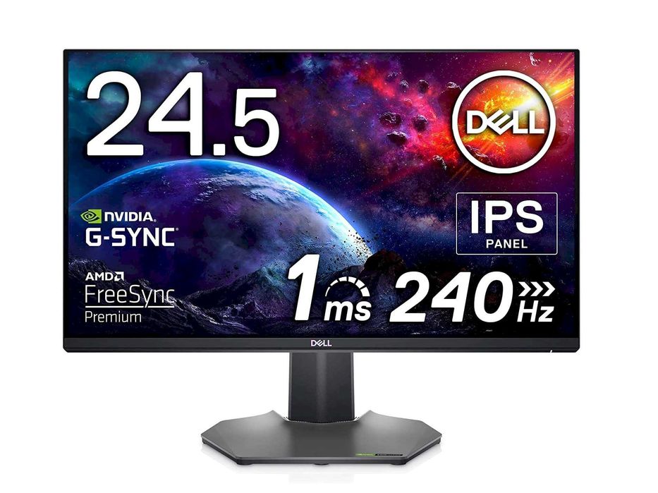 Геймърски монитор Dell S2522HG - 240Hz, 1ms, IPS,