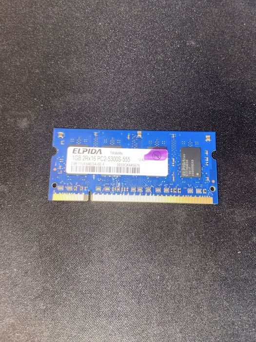 Оперативная память для ноутбука на 1гб