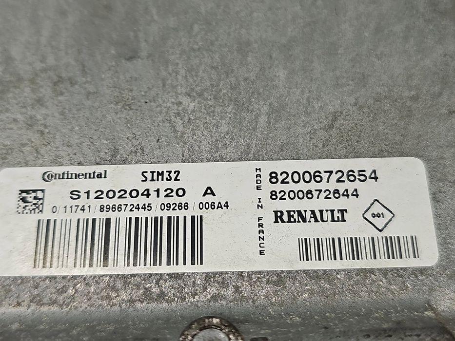 Calculator motor ECU Renault Clio 3 [Fabr 2005-2012] 8200672654 1.2 Be