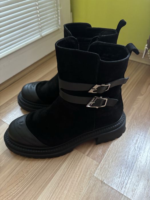 Боти естествена кожа