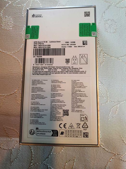 OPPO Reno 14 FS 5G sigilat VODAFONE