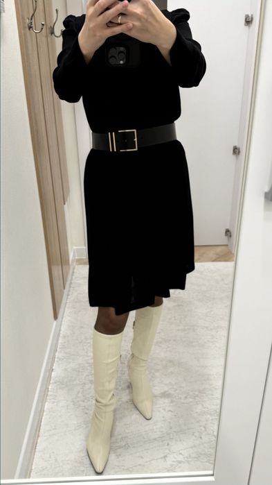 Черное платье от Massimo dutti