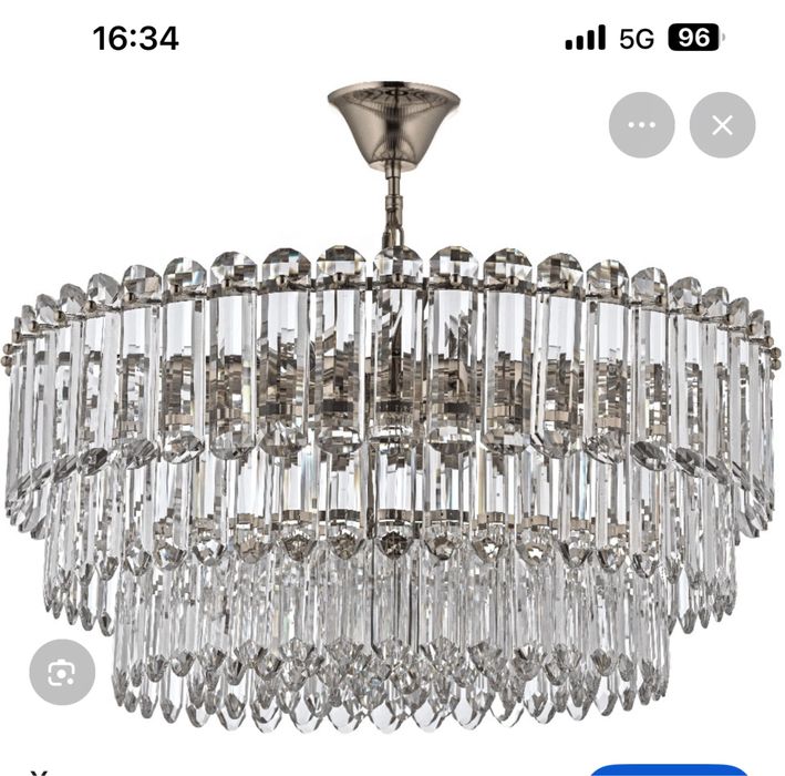 Хрустальная люстра отличного качества