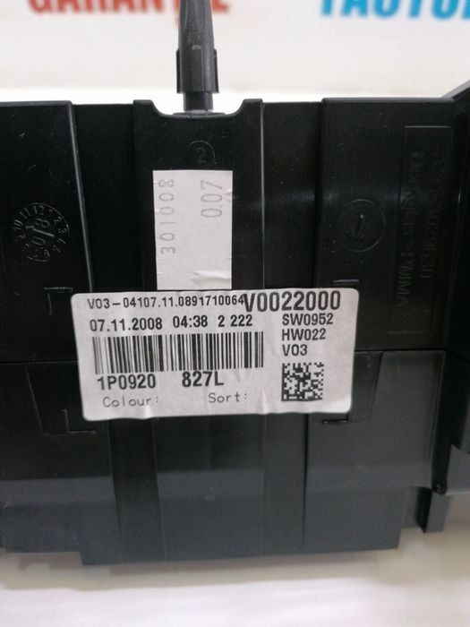 Ceasuri bord minidot Seat Leon 2 1P 1P0920 827 L / 823 F