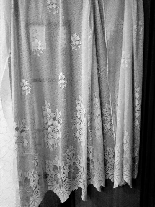 Тюль и  шелковые портьеры