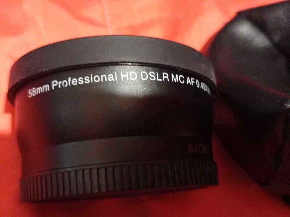 Canon 550d + обективи и аксесоари