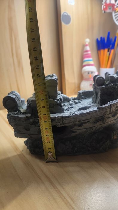 Корабль-грот для аквариума