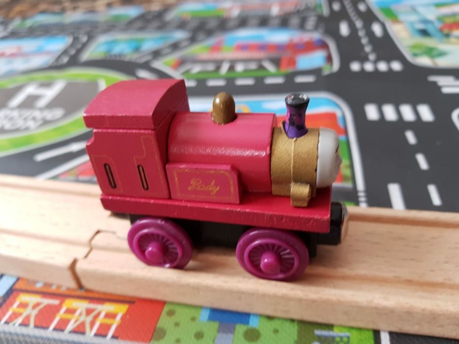 Trenulete din lemn Prietenii lui Thomas