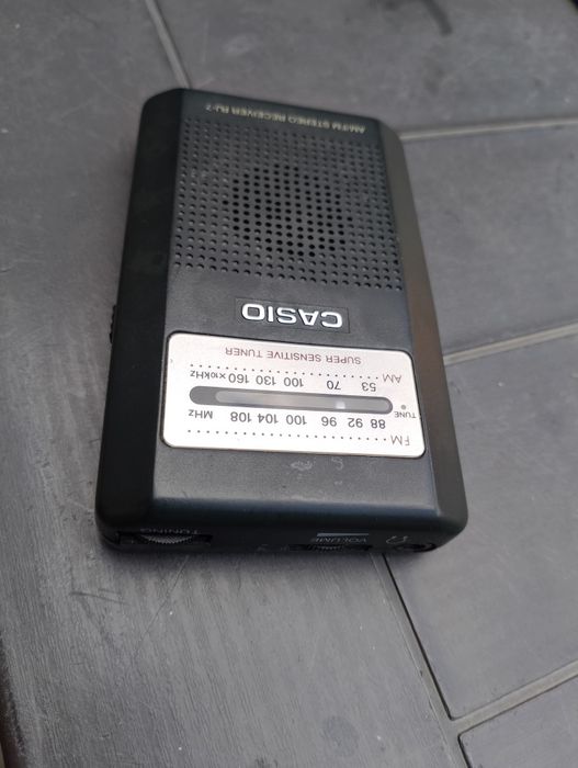 Radio portabil Casio