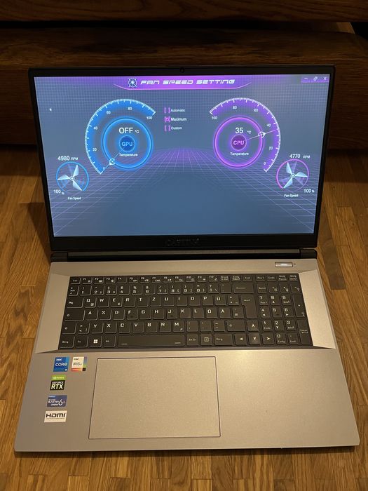 Laptop Gaming Captiva / Clevo  NOU