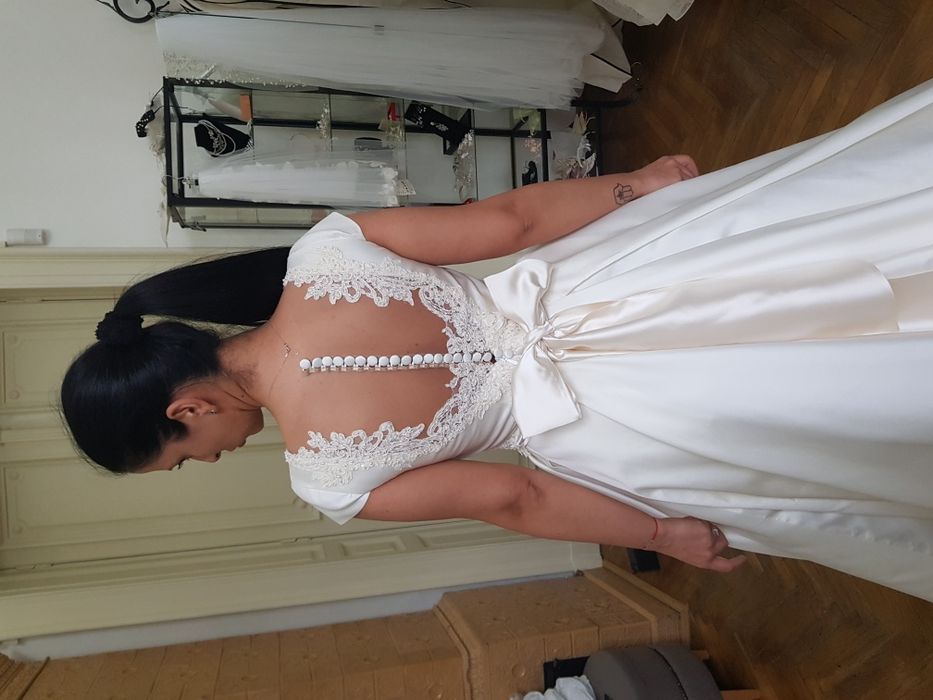 Rochie mireasă tafta  Andre Salon masura S/M