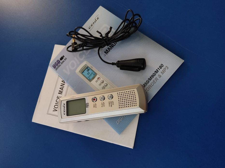 Mp3 ® Diktafon mikrafoni bilan