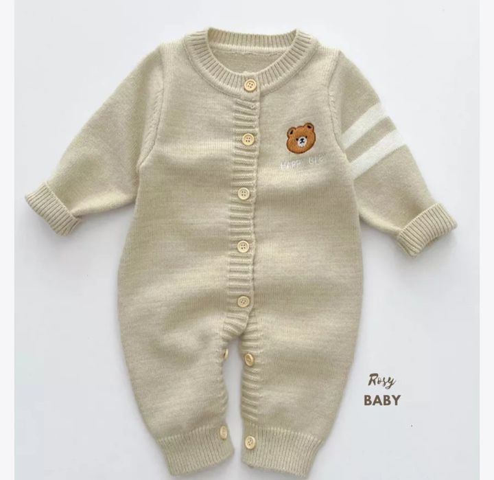 Вязаный комбинезон