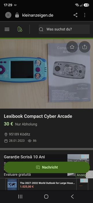 Consola jocuri Frozen