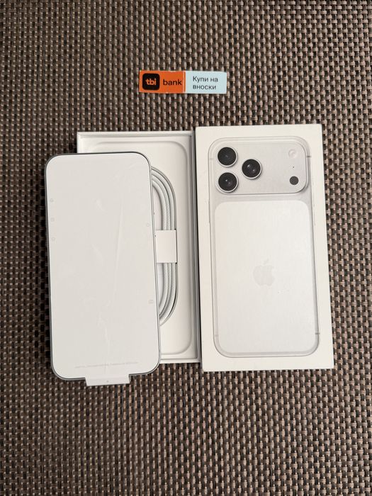 НОВ! 512Gb *ЛИЗИНГ* iPhone 17 Pro Max Silver / ГАРАНЦИЯ Айфон
